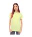 T-shirt Elogo Femme Vert Boss-1