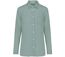 Chemise en lin - Femme - PATS505 - vert jade-1