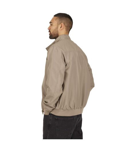 Blouson Harrington Homme Beige Gris Brave Soul