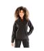 Result Genuine Recycled Womens/Ladies Recycled Printable Soft Shell Jacket (Black) - UTRW10009