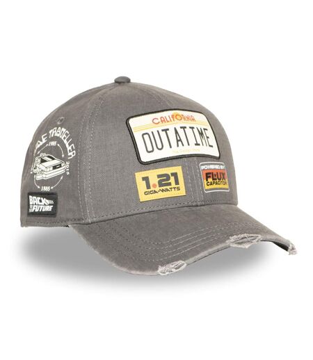 Casquette Baseball finitions premium Back to the Futur Out a Time Capslab