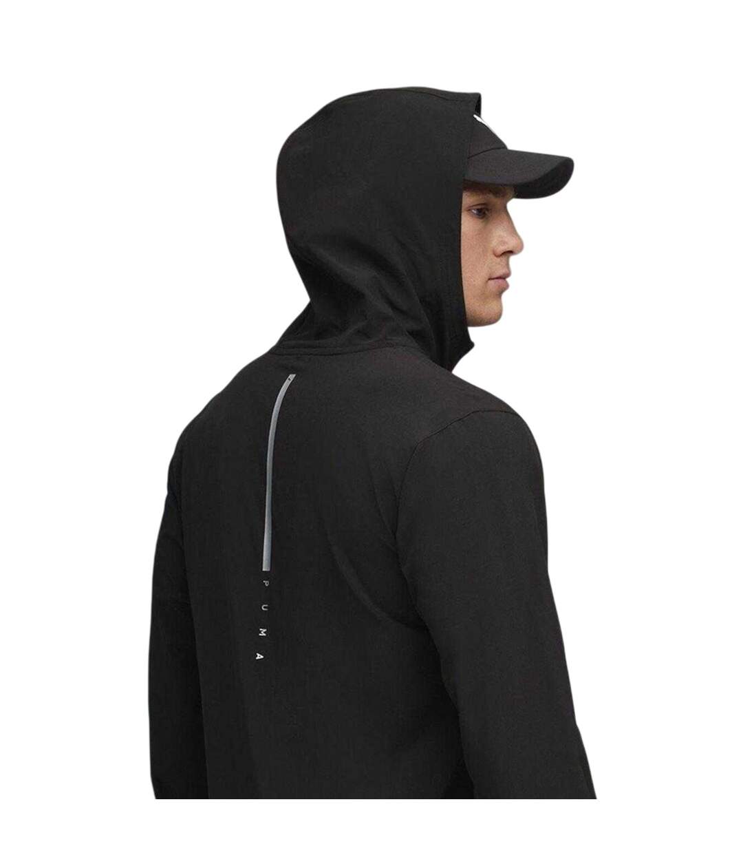 Mens Flex Woven Sport Tracksuit Black Grey Puma-4