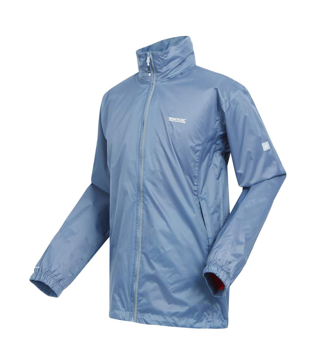 Mens Lyle Iv Waterproof Hooded Jacket Coronet Blue Danger Red Regatta-3
