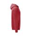 Sweat À Capuche Classic Adulte Rouge Chiné Fruit Of The Loom-3