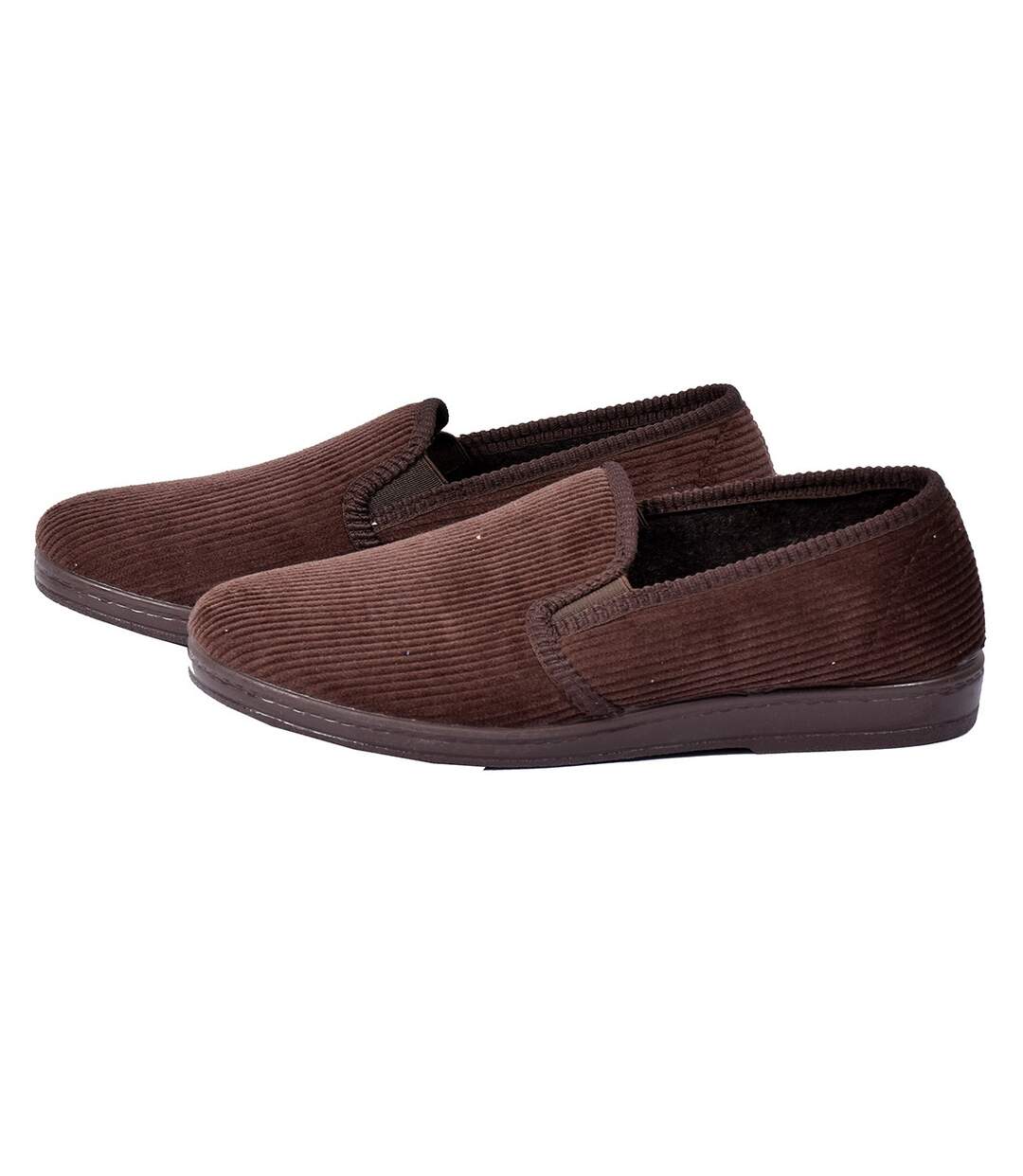 CHARENTAISE Homme Pantoufle PREMIUM 74 PANA MARRON