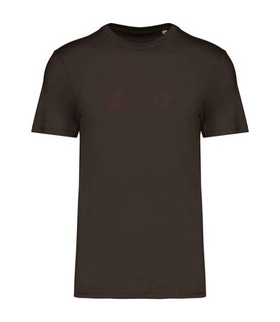 Unisex adult t-shirt dark chocolate Native Spirit