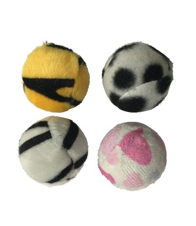 Ensemble de 4 balles sonores - Diamètre 4 cm