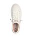 Womens/ladies bobs copa trainers off white Skechers-2