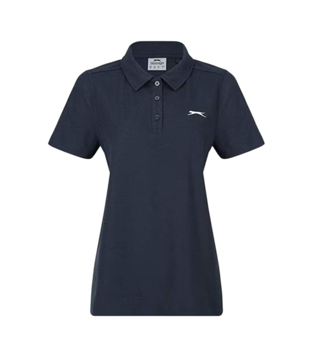 Polo Motif/style Logo Femme Bleu Marine Slazenger-1