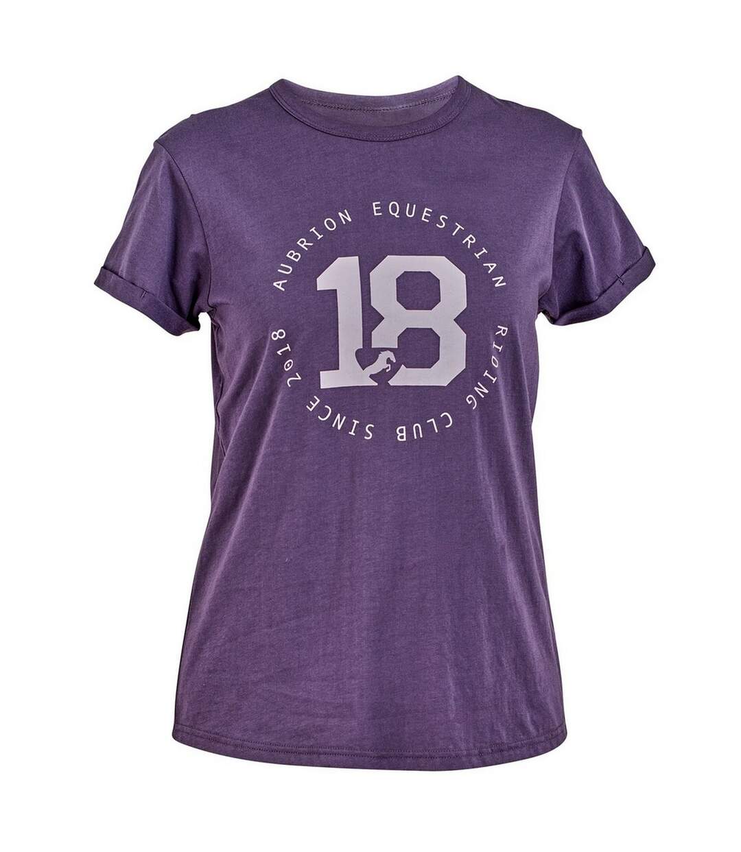 T-shirt repose femme violet Aubrion-1