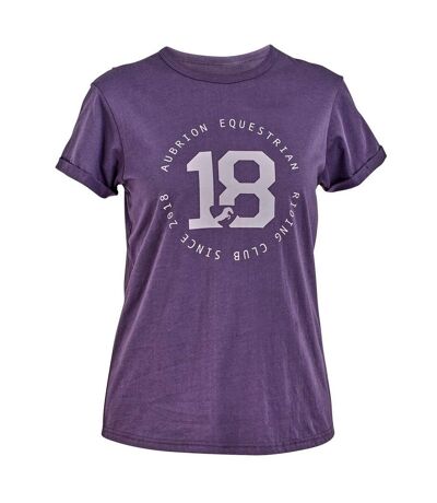 T-shirt repose femme violet Aubrion