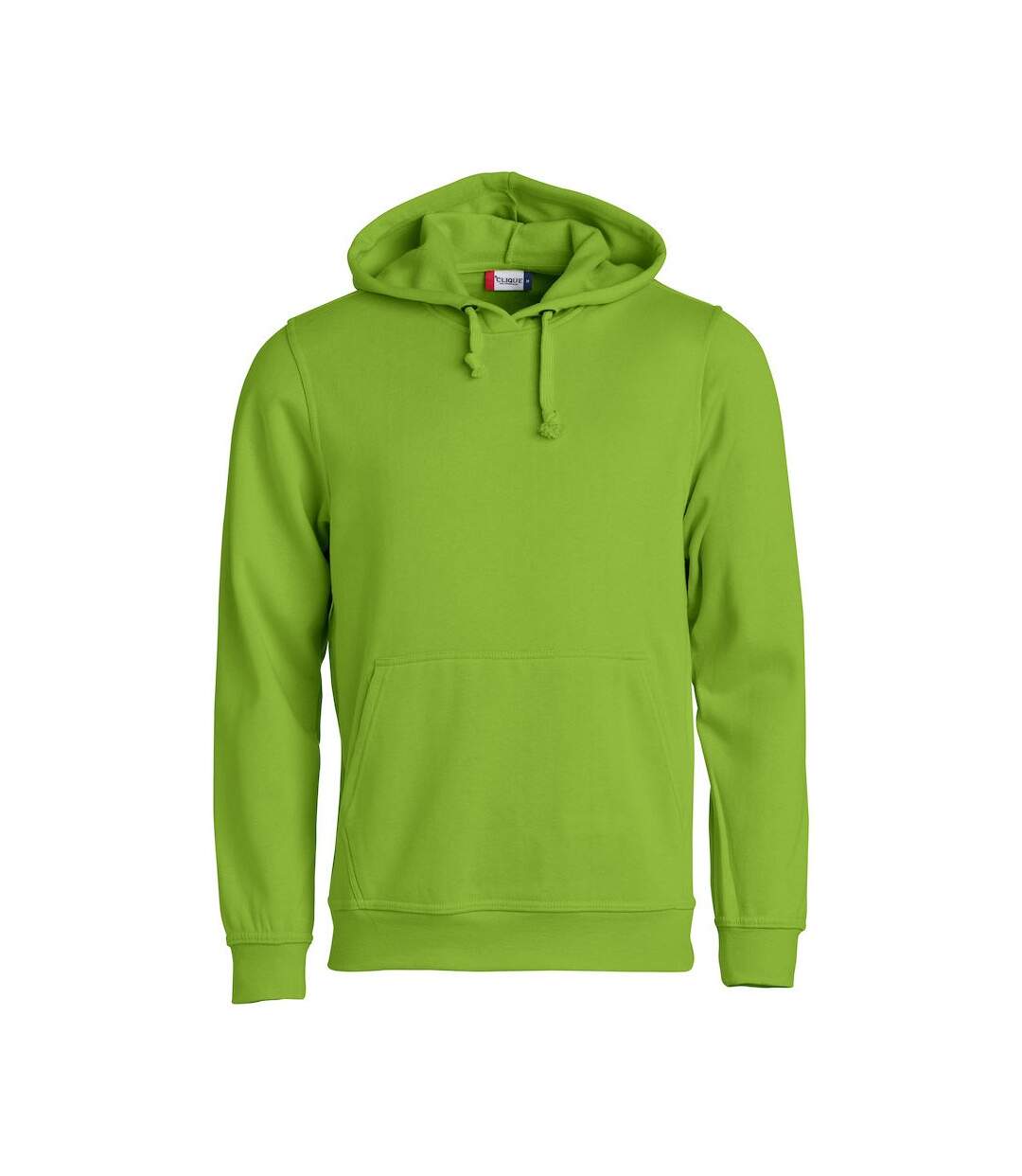 Sweat à capuche basic adulte vert clair Clique