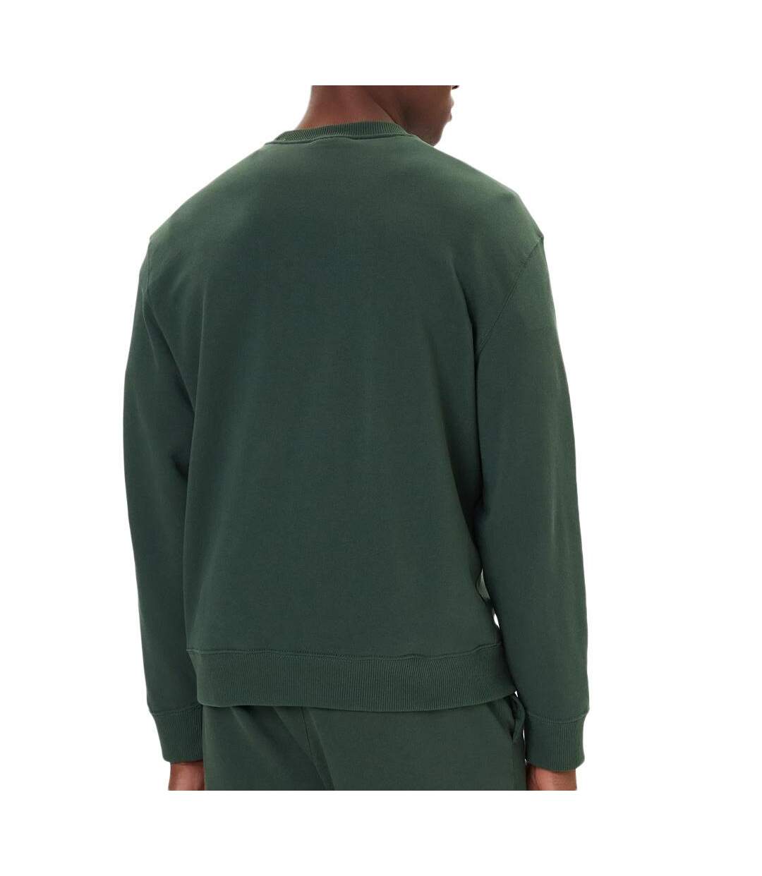 Sweat vert homme calvin klein 350terry monog-2