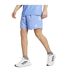 Mens Own The Run Logo Running Shorts Blue Adidas-4