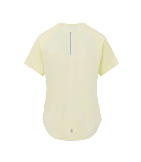 Womens/ladies Chase Ii T-shirt Wax Yellow Dare 2B