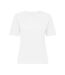 T-Shirt blanc femme only happy-1