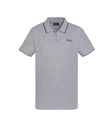 Polo Gris Homme Schott PAUL - L