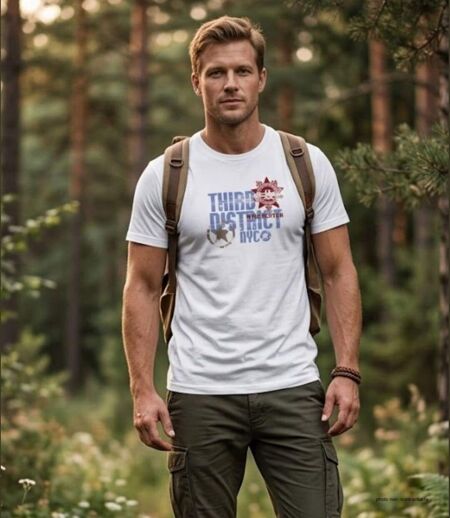Tee-shirt STENTOR2 Winchester – Le haut à manches courtes imprimé pour un confort naturel quotidien