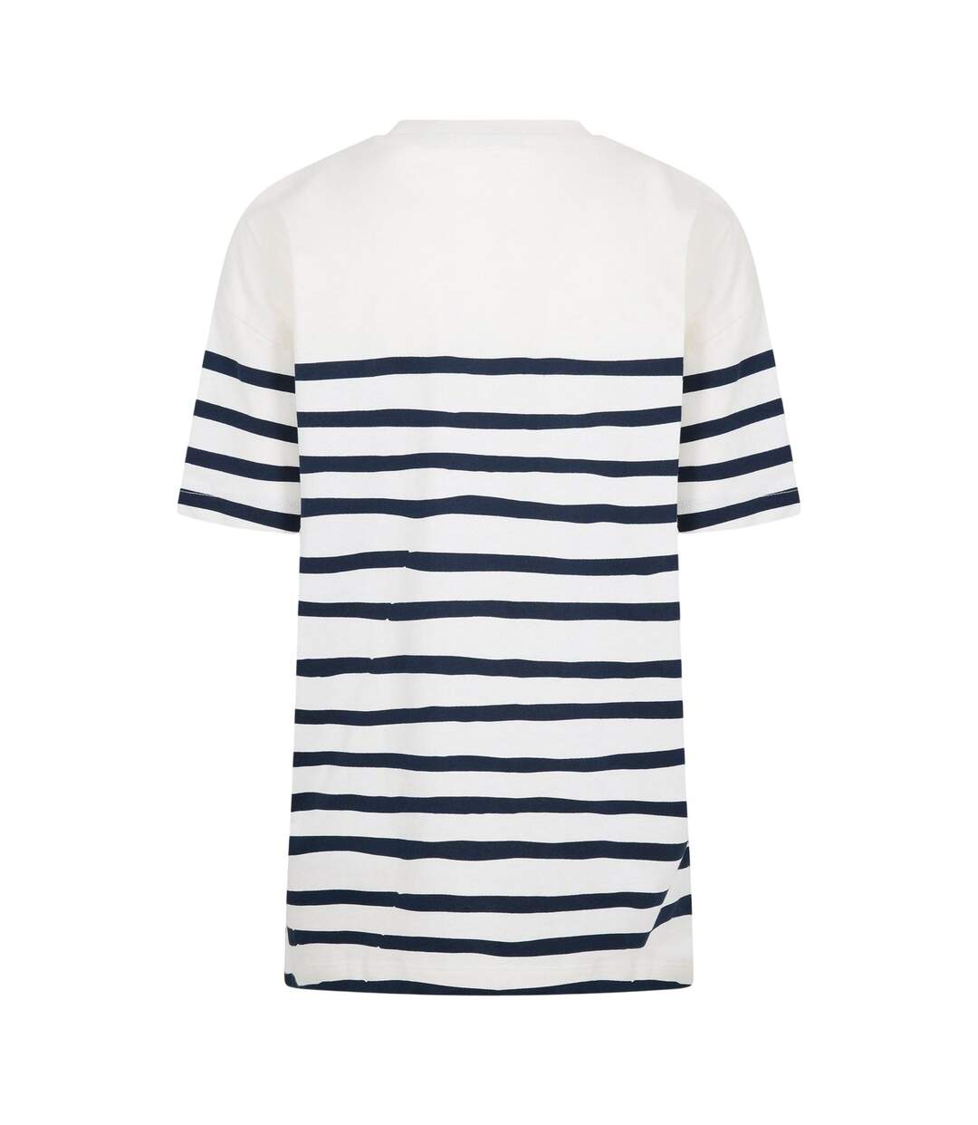 T-shirt Manches Courtes Motif/style À Rayures Breton Femme Blanc À Rayures Lyle & Scott-3