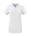 Russell Womens/Ladies Tailored Stretch Polo (White) - UTBC4665