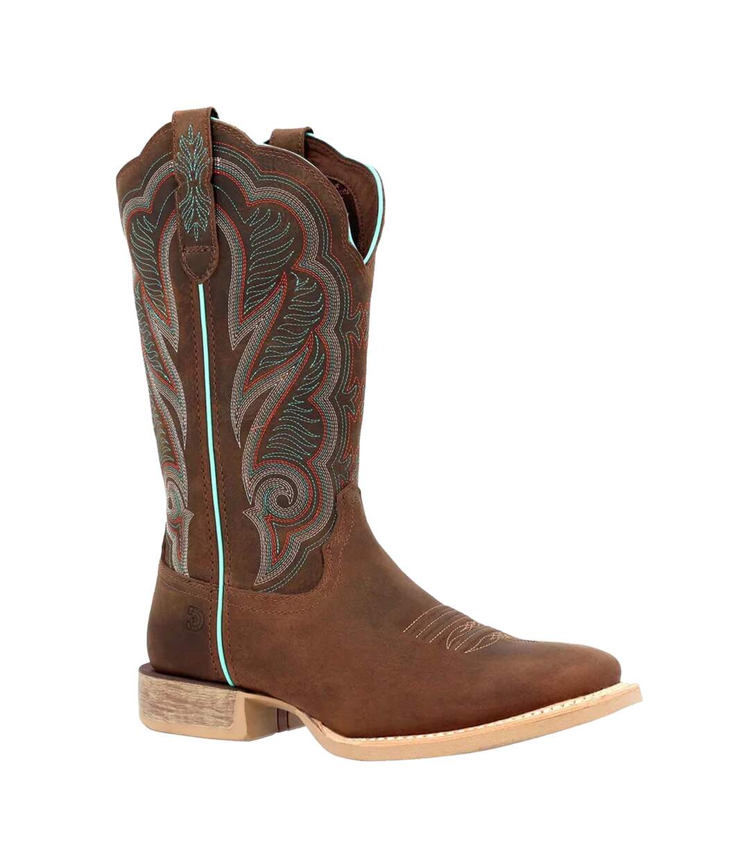 Bottes De Cowboy Lady Rebel Pro Femme Marron Genévrier Durango-1