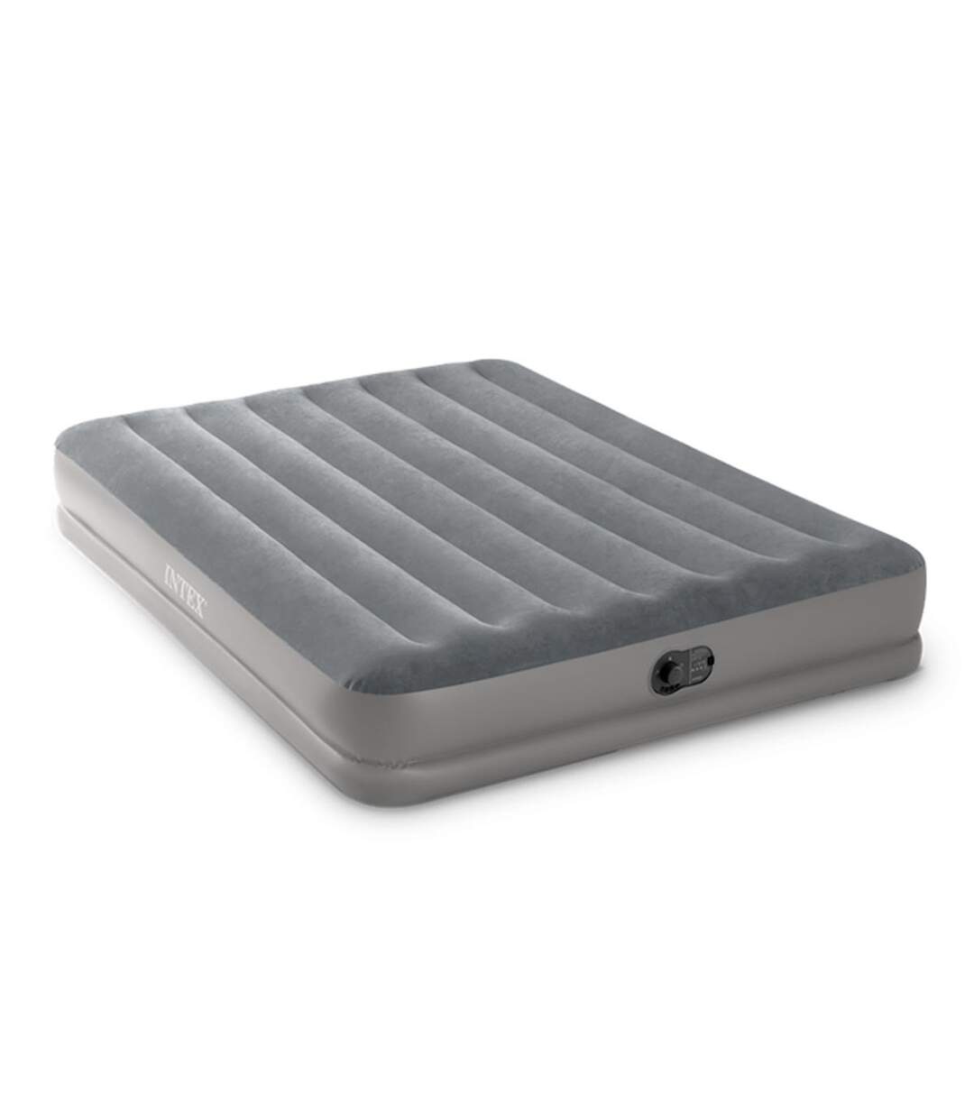 Matelas Gonflable 2 Places Électrique Flex 203cm Gris-1