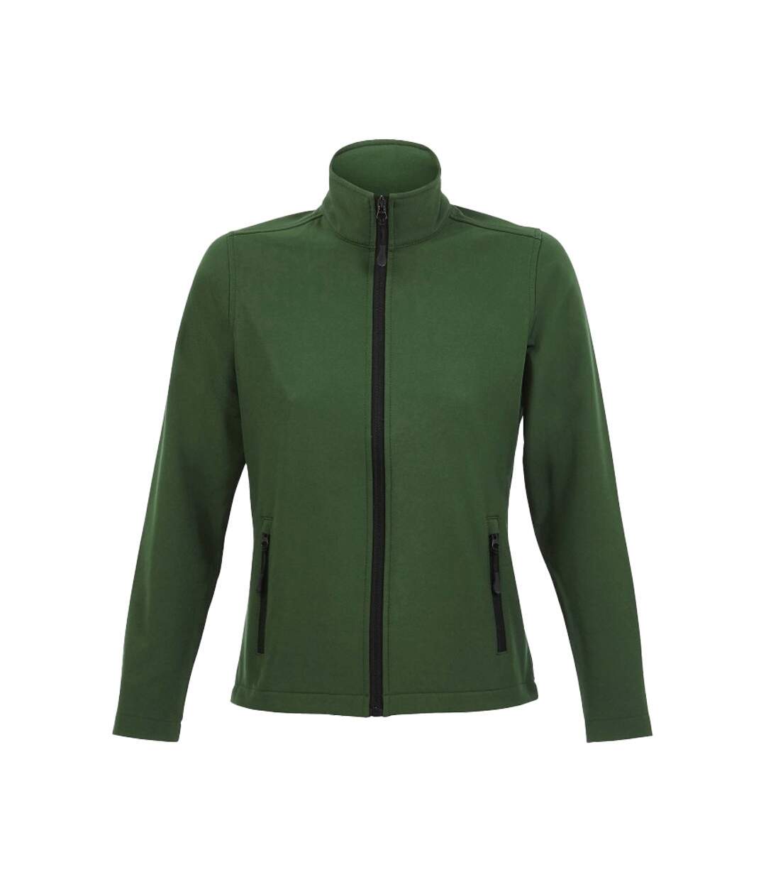 Veste Softshell Race Femme Vert Bouteille SOLS-1
