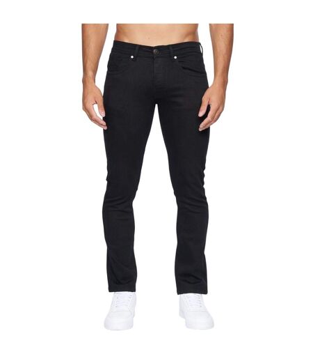 Jean Buraca Homme Noir Crosshatch