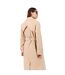 Womens/ladies Lapel Collar Trench Coat Beige 4th & Reckless-4