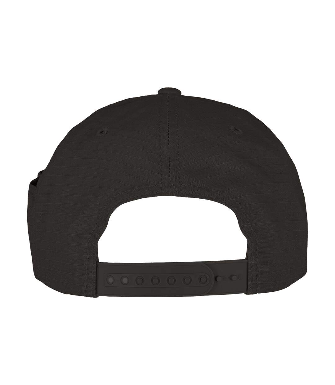 Unisex adult flexfit snapback cap black Yupoong-2