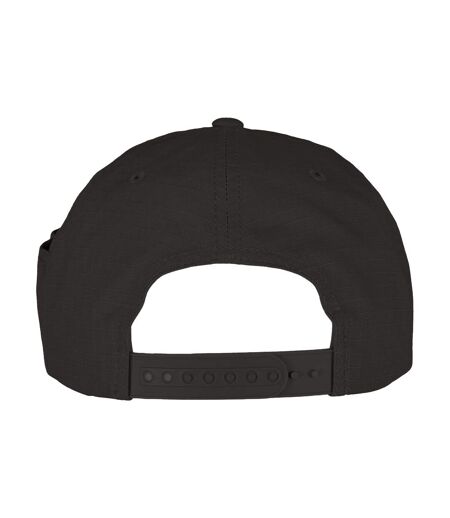 Casquette ajustable flexfit adulte noir Yupoong