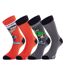 Lot de 4 paires de chaussettes homme Gaston Lagaffe A2 Freegun-1