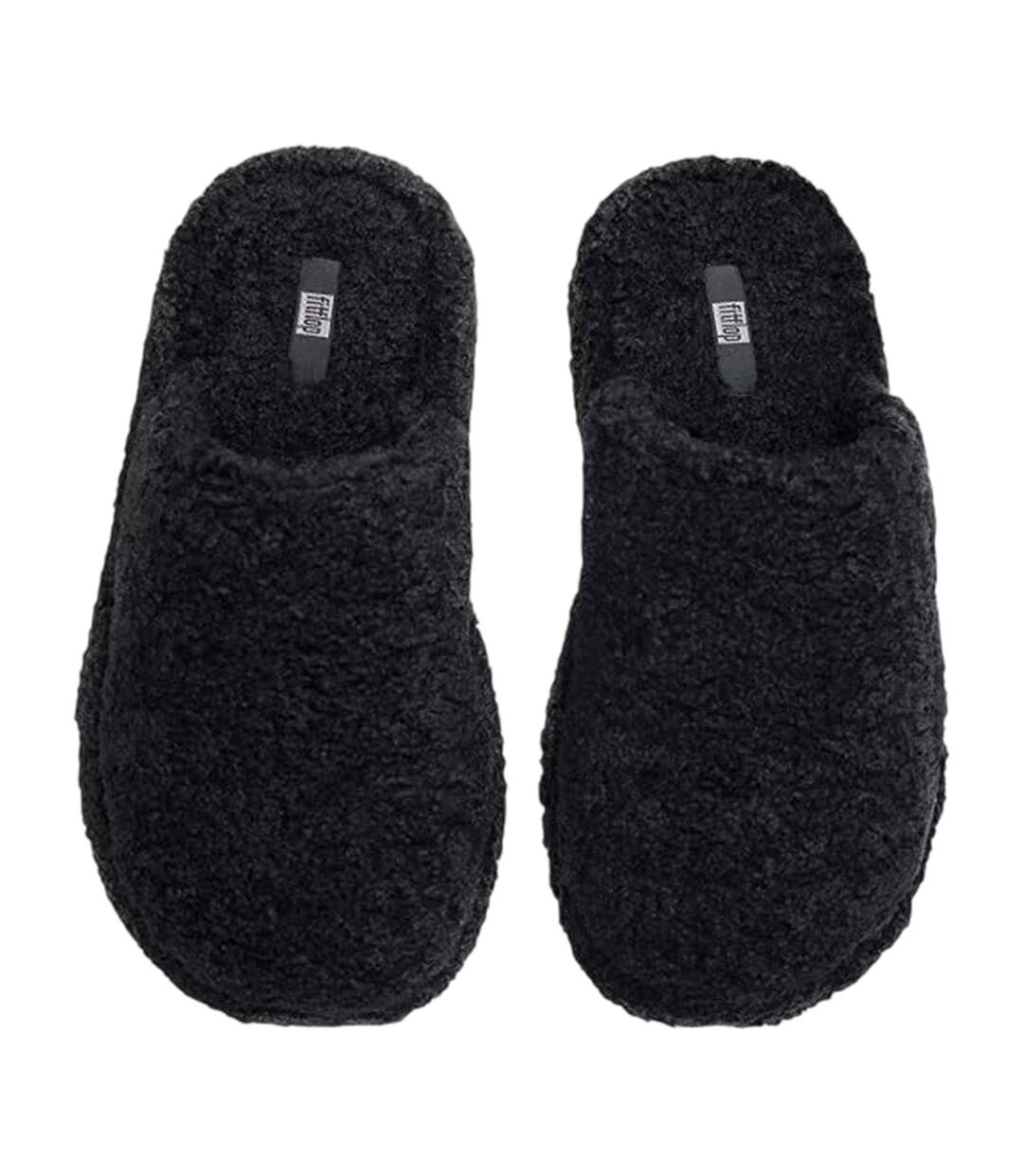 Mules Motif/style Portefeuille Femme Tout Noir FitFlop-3
