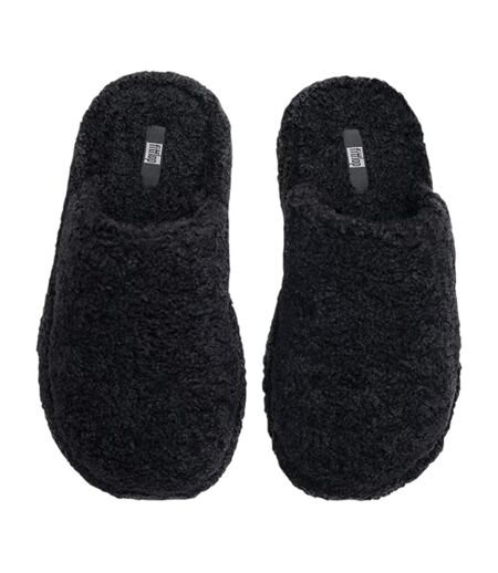 Mules Motif/style Portefeuille Femme Tout Noir FitFlop