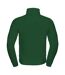 Russell Mens Authentic Full Zip Sweatshirt Jacket (Bottle Green)