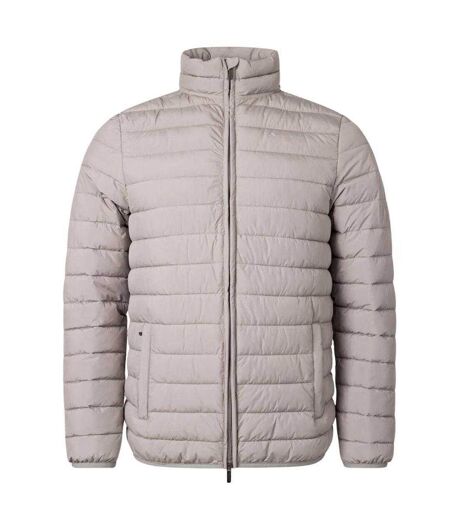 Mens Mock Neck Active Padded Jacket Grey Aquascutum