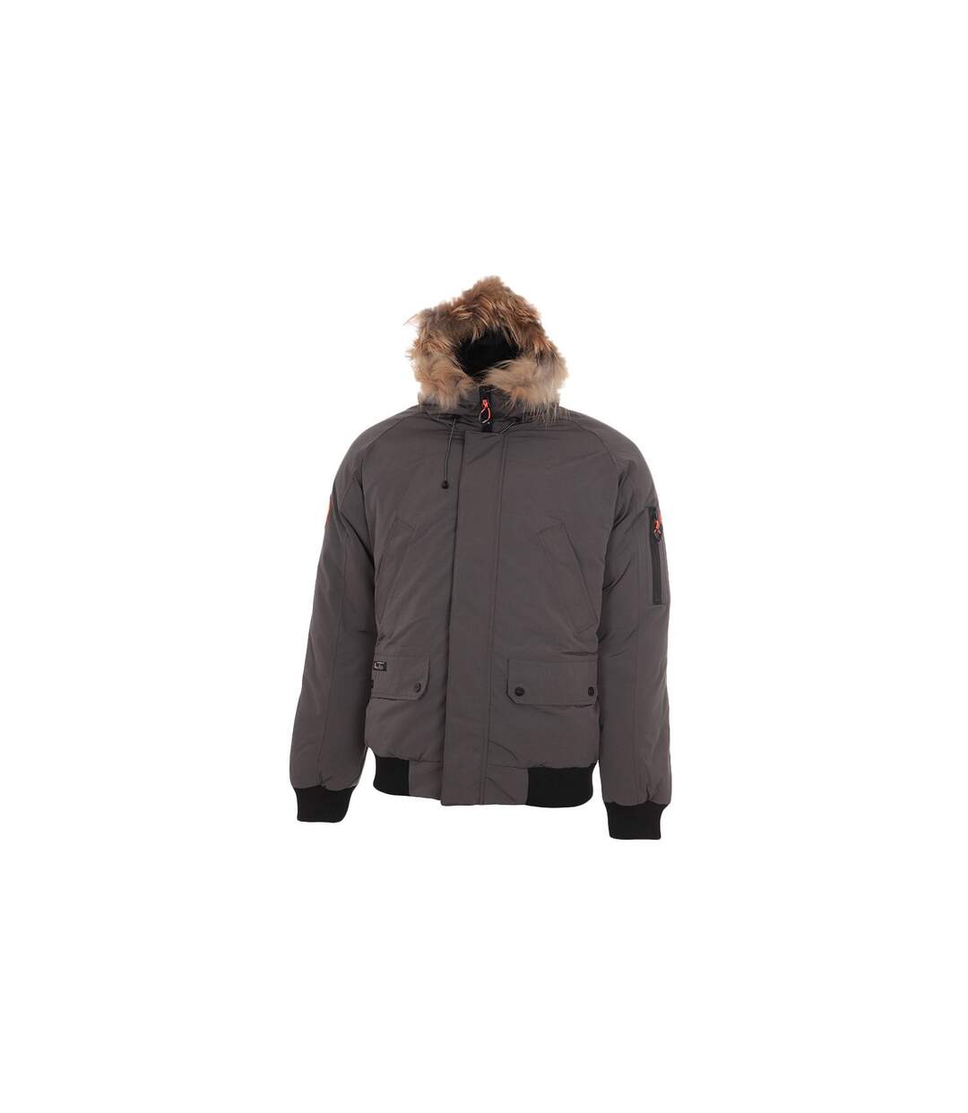 Parka de ski vraie fourrure homme CALOZ