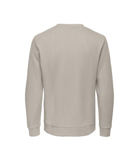 Sweat beige homme only & sons chase - l