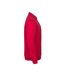 Unisex Adult Homerun Long-sleeved Polo Shirt Red Printer-4