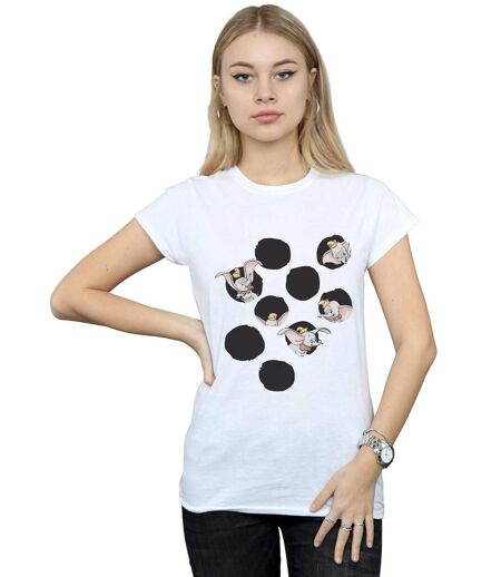 Disney - T-shirt DUMBO PEEKABOO - Femme (Blanc) - UTBI15199