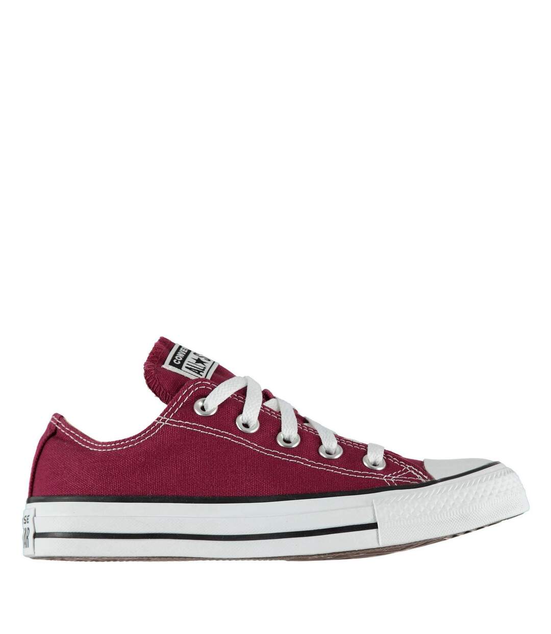 Baskets Motif/style Classique Taylor All Star Adulte Bordeaux Foncé Converse-1