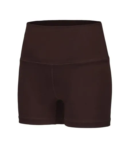 Lot De 2  Shorts Yoga Femme Marron Noir Slazenger