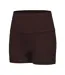 Lot De 2  Shorts Yoga Femme Marron Noir Slazenger-4