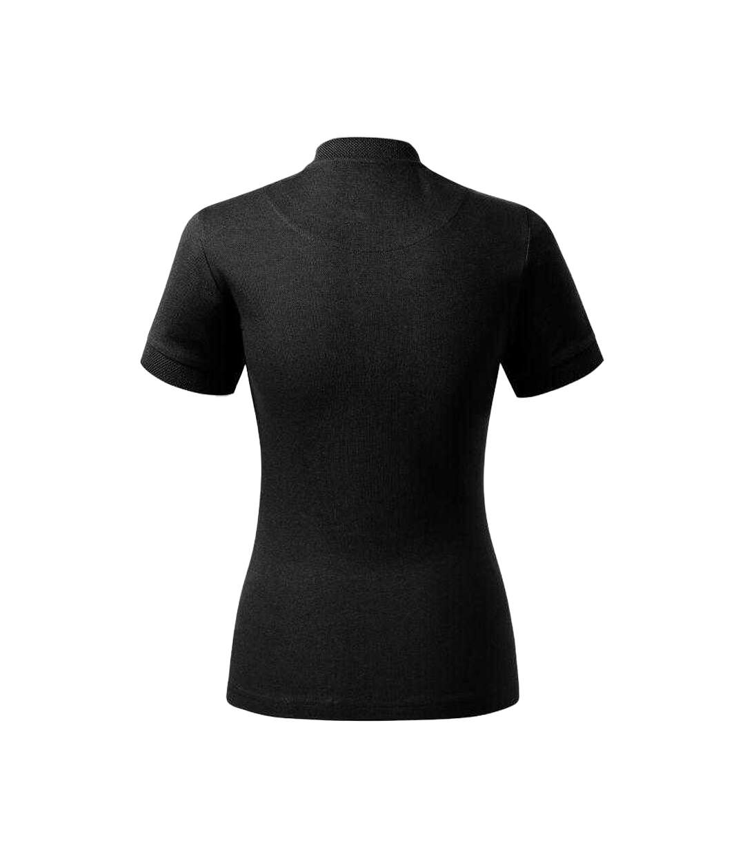 Polo Motif/style Losange Femme Noir Malfini-2