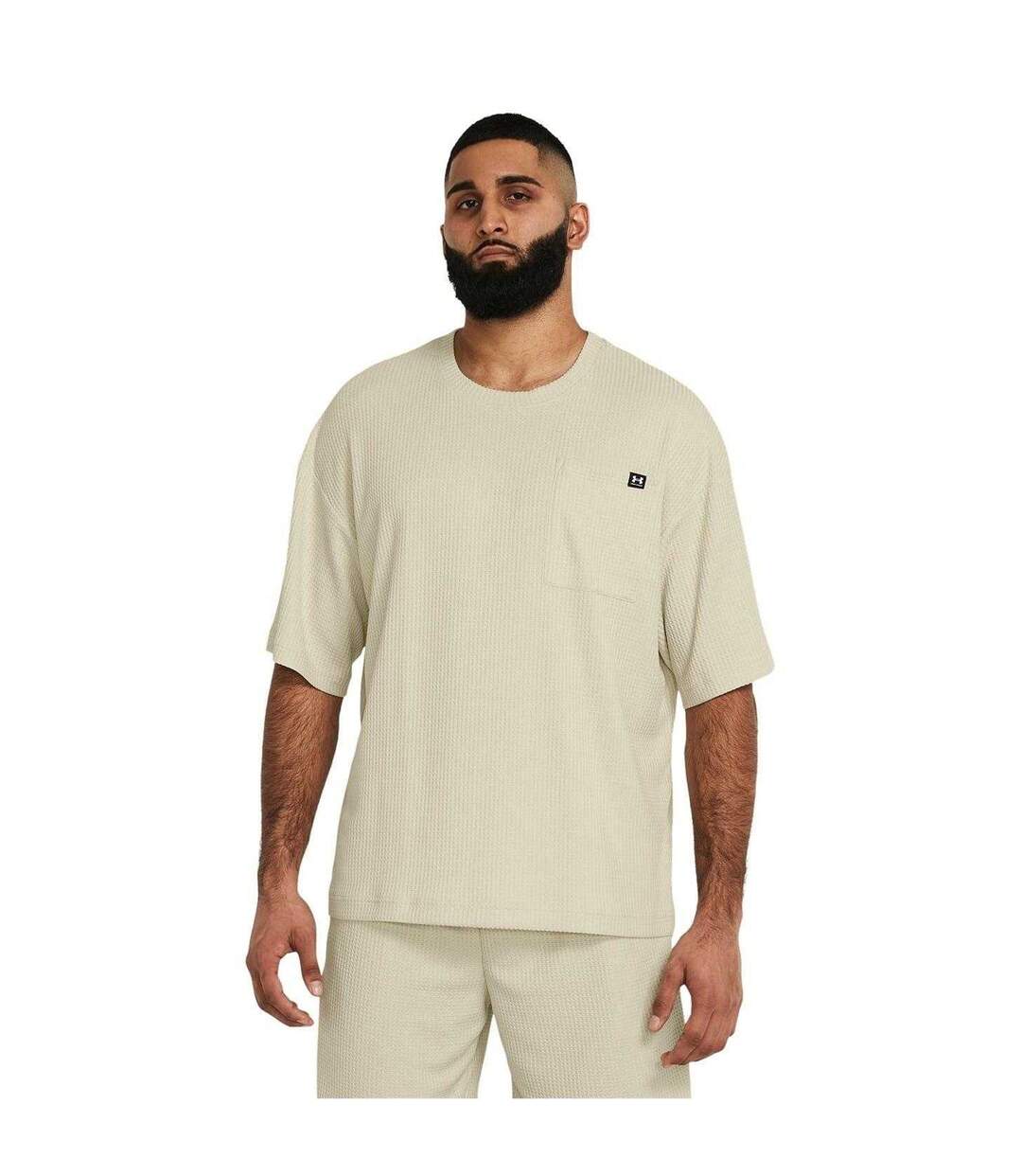 T-shirt Rival Homme Blanc Under Armour-1