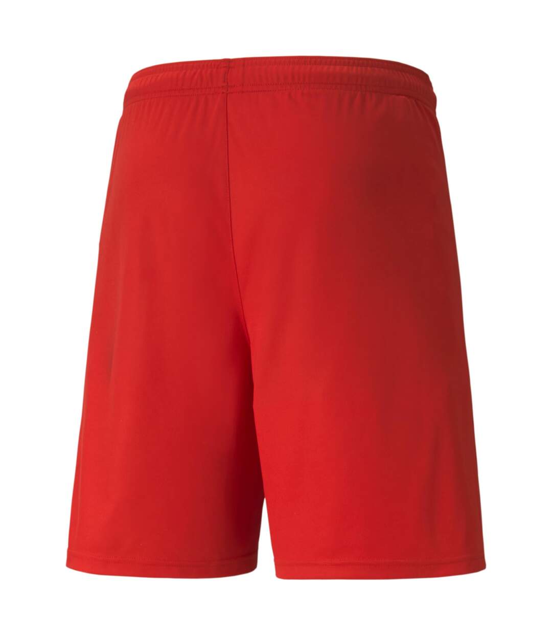 Womens/ladies Performance Side Stripe Shorts Red Puma-2