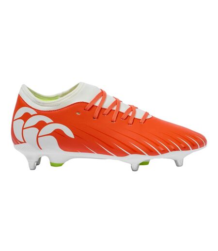 Unisex Adult Speed Falcon Team Soft Ground Rugby Boots Tangerine Tango Canterbury