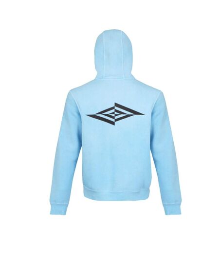 Sweat à capuche bleu umbro logo at - l