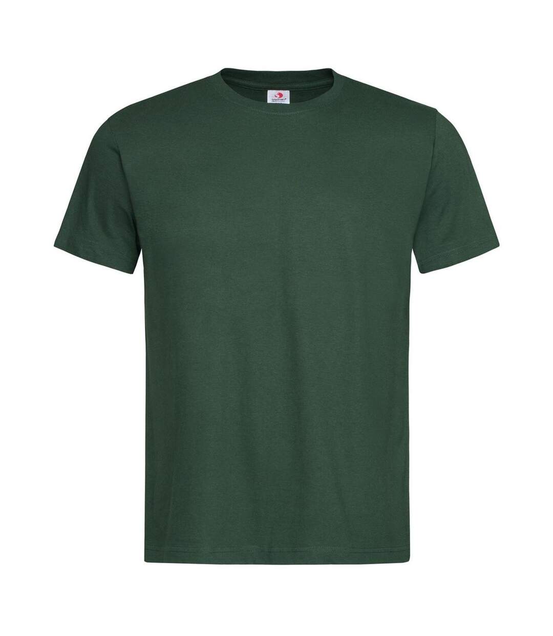 T-shirt Classique Homme Vert Foncé Stedman-2