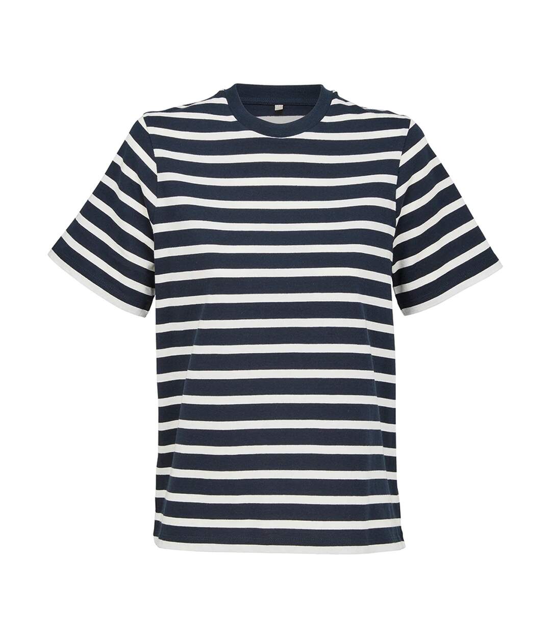 T-shirt Legend Femme Bleu Marine Blanc Cassé SOLS-1